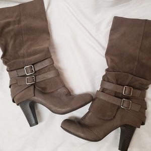 Fergalicious Brown Suede Boots
